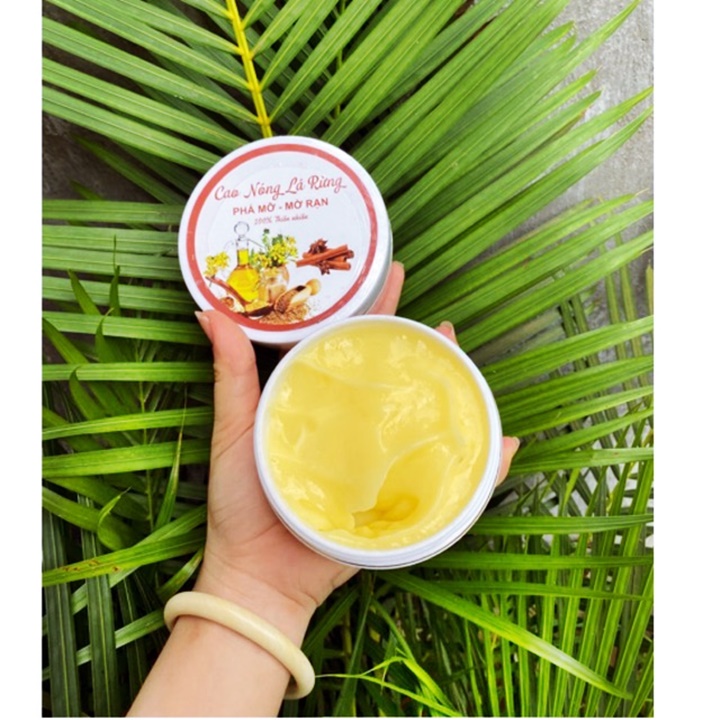 KEM TAN MỠ CAO NÓNG LÁ RỪNG MỜ RẠN DA 200G