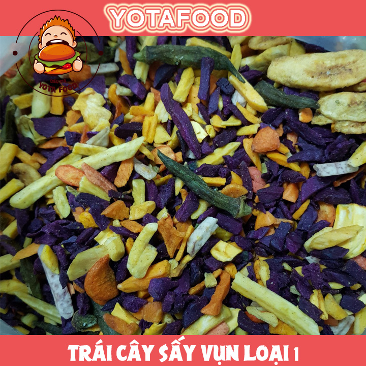 Combo 2 kí Trái Cây Sấy ( Thập Cẩm Sấy hàng vụn) Đủ vị