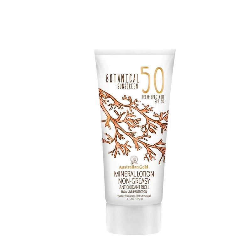 australian gold botanical spf 50 mineral sunscreen lotion