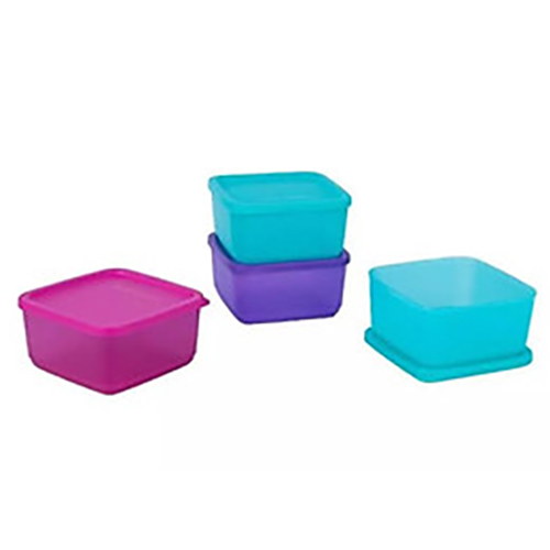 Bộ 4 hộp bảo quản thực phẩm Tupperware Small Summer Fresh