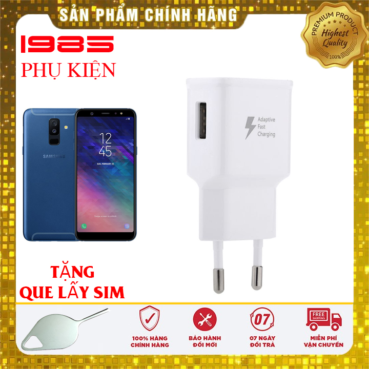 Cóc sạc nhanh samsung a6 a6 plus 2018 chính hãng