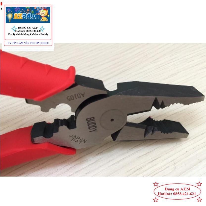 9″ Kìm điện cao cấp 3 trong 1 BUDDY A0105 (dungcu)