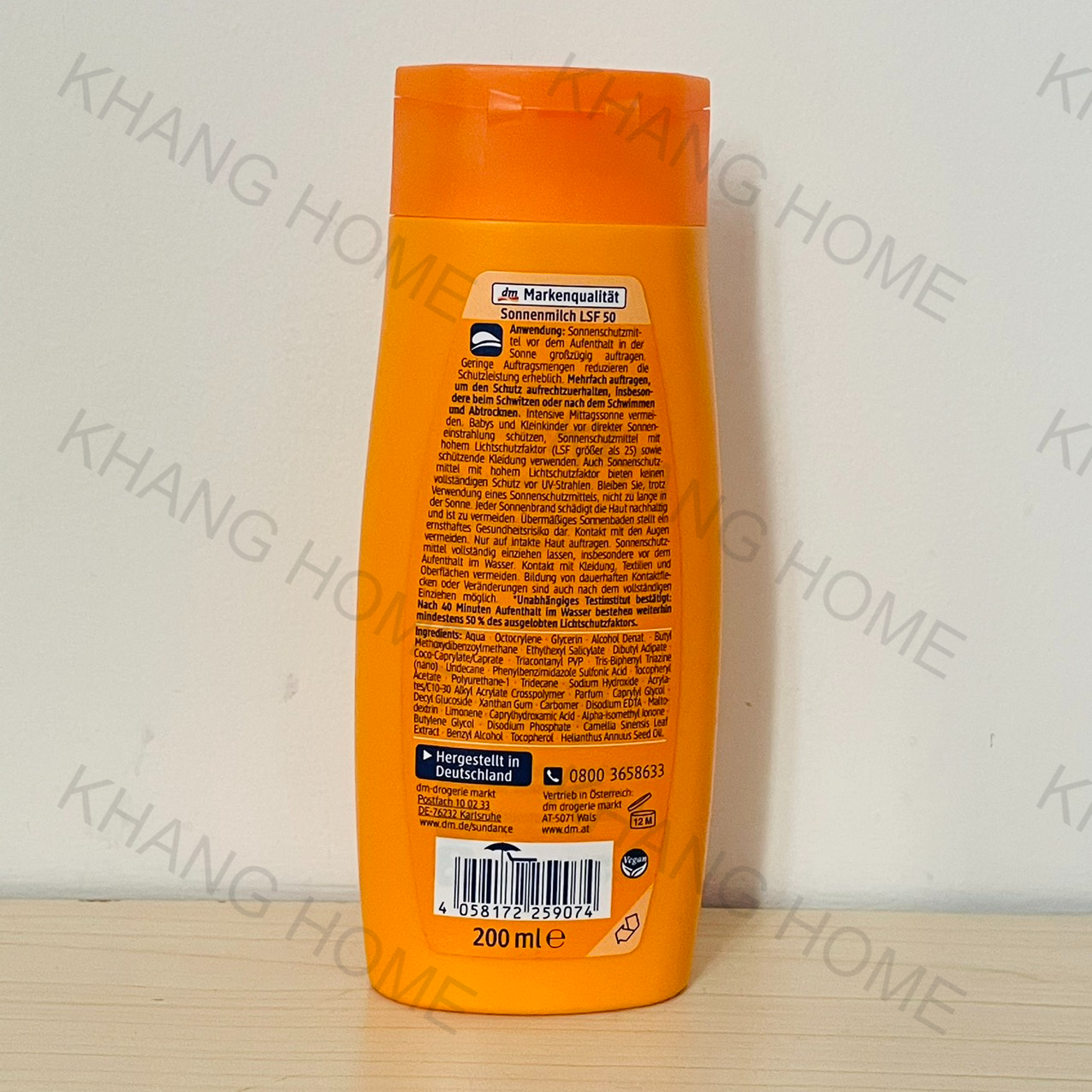 KEM CHỐNG NẮNG SUNDANCE 200ML - SPF 50+