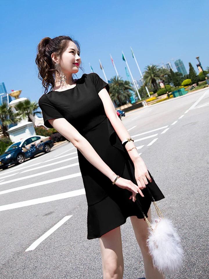 ĐẦM ĐUÔI CÁ PHỐI BÈO CỰC XINH