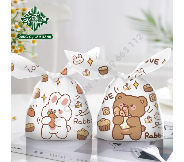 SET 50 TÚI TAI THỎ