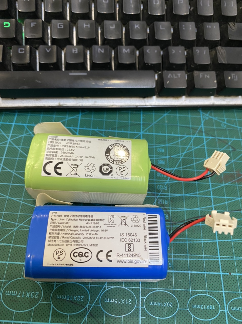 Pin robot hút bụi ecovacs dn622, dn621, dn620 hàng chính hãng ecovacs