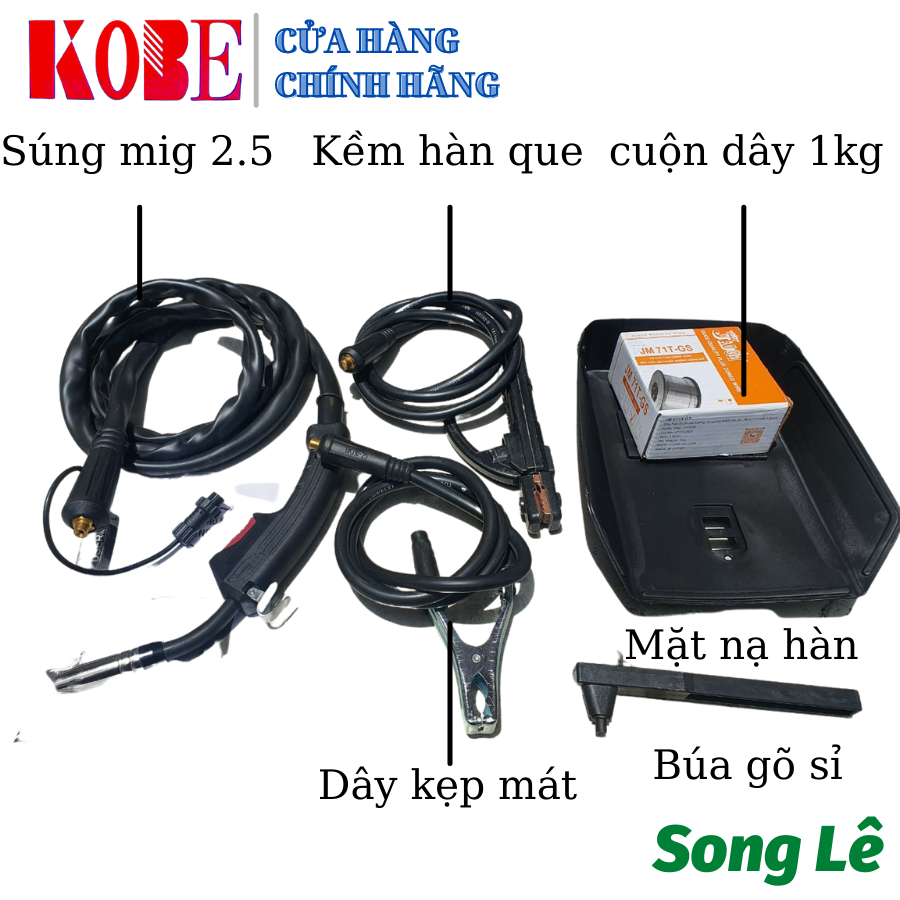 Máy Hàn Mig Mini Đa Chức Năng KOBE - FUJI 2000 PRO (Không sử dụng bình khí)