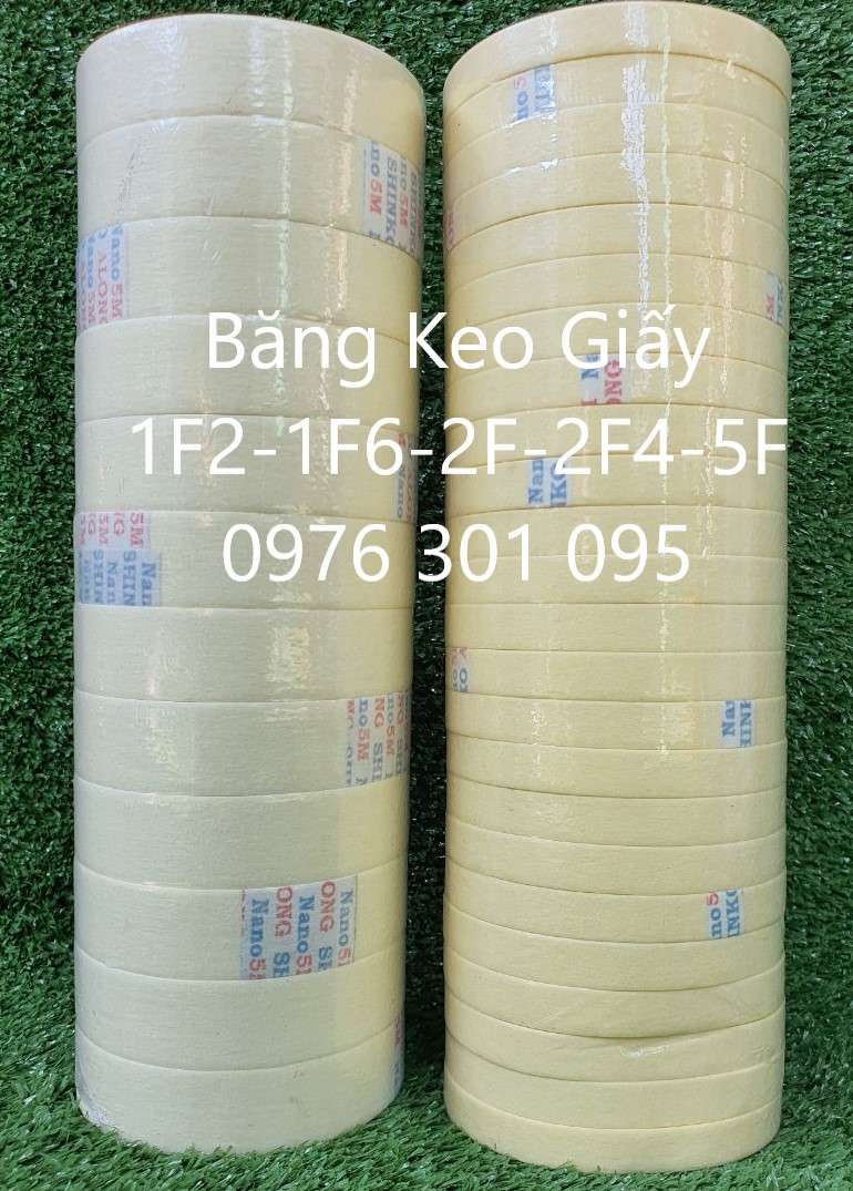 Băng Keo Giấy 1F2 - 1F6 - 2F - 2F4 - 5F