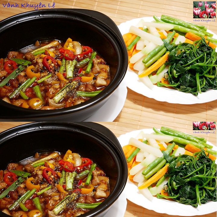 Nồi đất Kho Thịt Cá Chịu Nhiệt Dung Tích 2 L