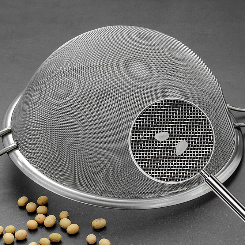 Rây lọc cháo cho bé, dụng cụ lọc inox