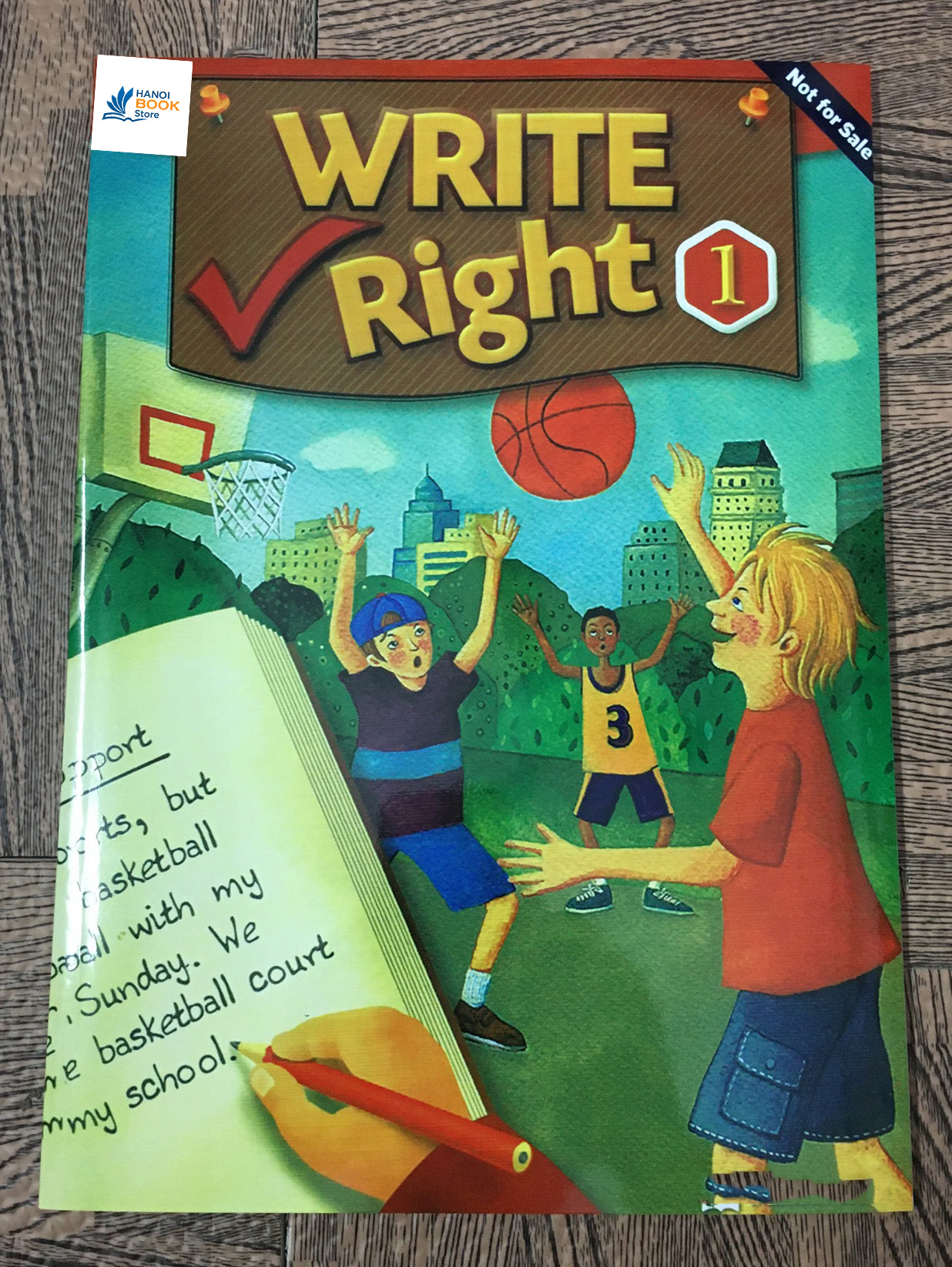 Bộ Sách 3 quyển Write Right 1,2,3 ( in màu)