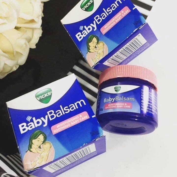 DẦU BÔI ẤM NGỰC VICK BABYBALSAM