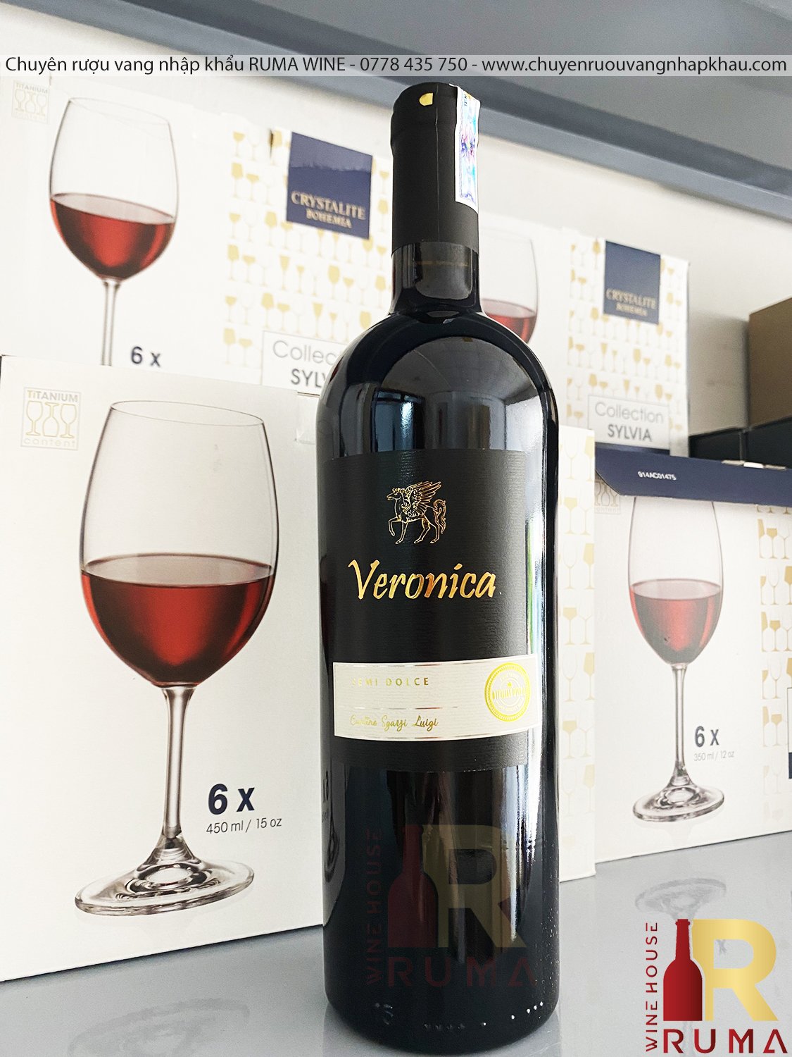 Vang Ý (Italia) Veronica Semi (vang ngọt)