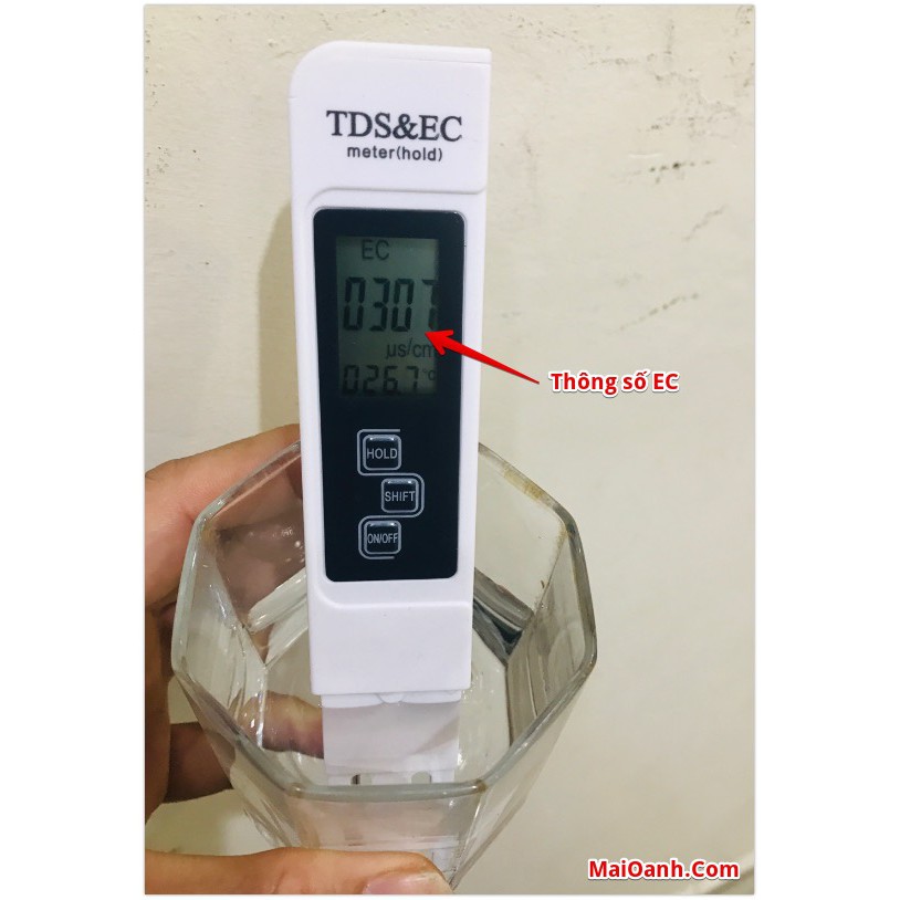 Combo 1 Bút Đo Độ EC & TDS Và 1 Bút Đo Độ PH (Chưa Hiệu Chỉnh)- Dụng Cụ Đo Độ PH, Máy Đo Nước Sạch