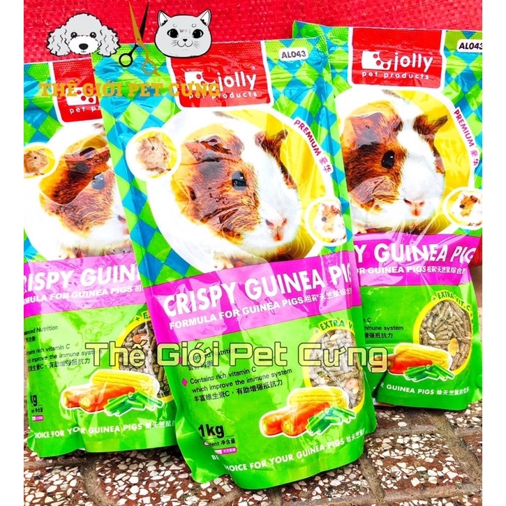 Thức Ăn bọ Crispy Guinea Pig 1kg