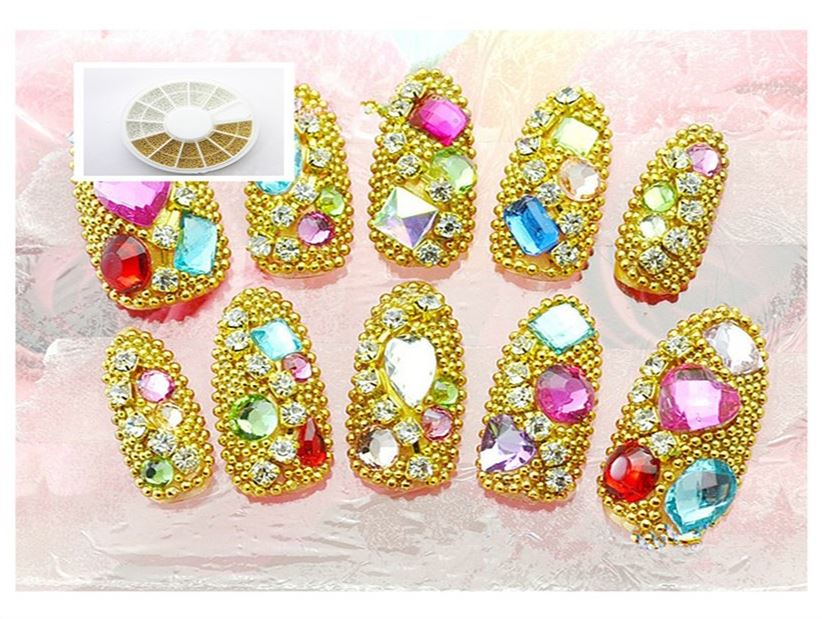 Set Bi Tròn Vàng Bạc Trang TRí Móng
