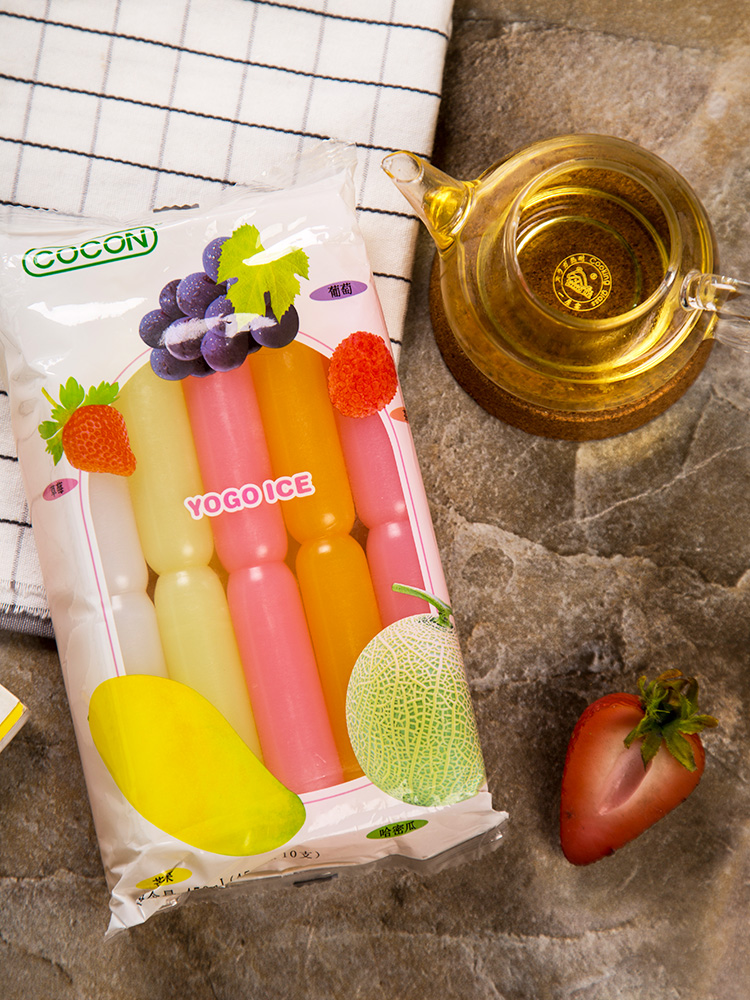 Combo 5 Gói Kem Đá Trái Cây Cocon (450ml x 5gói)