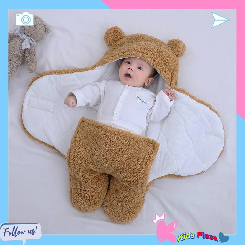 Áo ủ lông cho bé - Túi ngủ cao cấp thoáng khí cho bé hình thú dễ thương