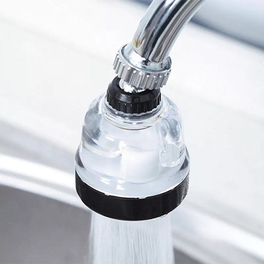 Đầu vòi rửa chén bát tăng áp lực nước 3 chế độ phun