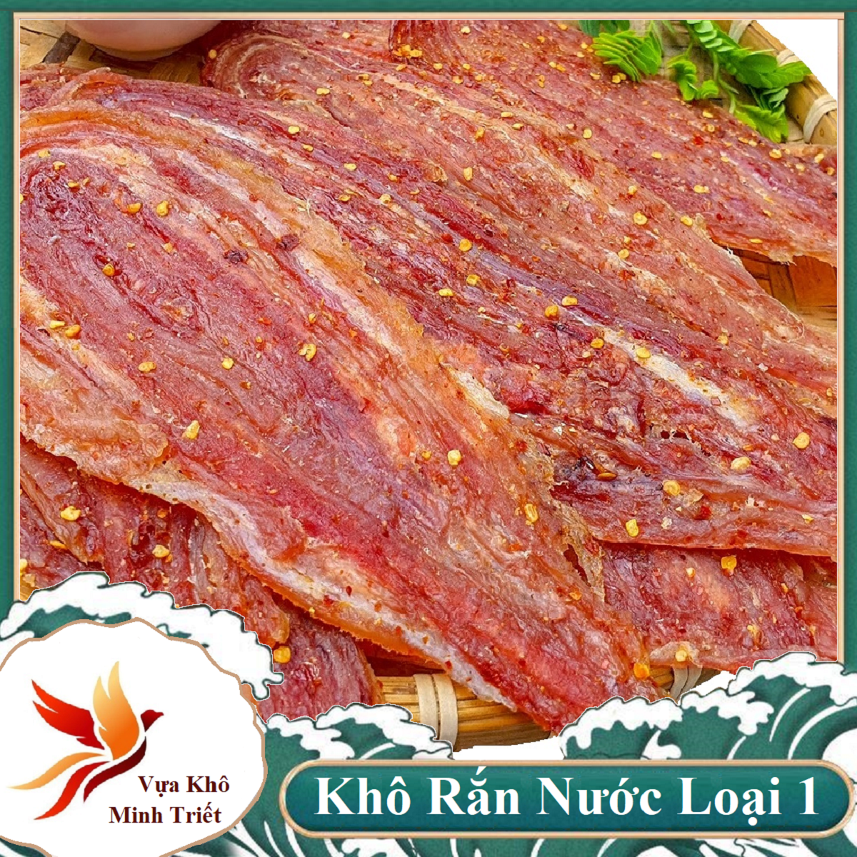 KHÔ RẮN ĐỒNG THƯỢNG HẠNG- ĂN LÀ GHIỀN--Vựa Khô Minh Triết