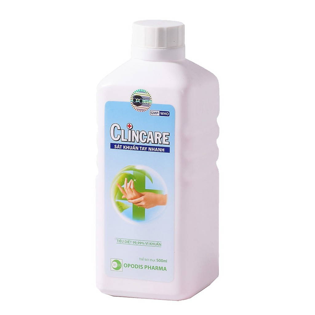Dung Dịch Rửa Tay Sát Khuẩn Clincare (500Ml)