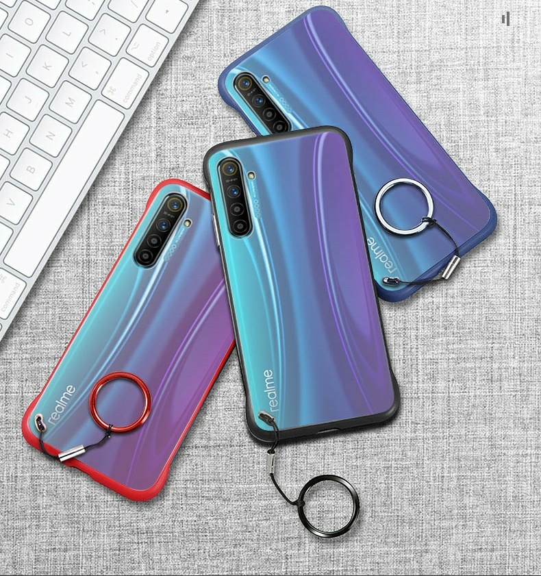 Ốp lưng Oppo Realme 6 Pro nhám mờ siêu mỏng không bo viền