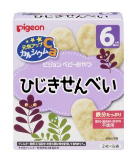 Bánh ăn dặm Pigeon vị rong biển cho bé từ 6 tháng (hộp 6 gói) - Bánh gạo Nhật cho bé bổ xung canxi - VTP mẹ và bé TXTP017 thumbnail