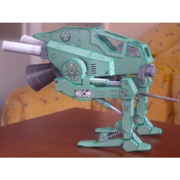 Mô hình giấy 3D  GunWalker