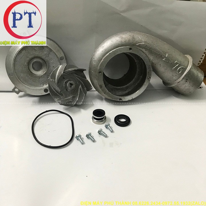Đầu bơm ra 76mm -  Chế máy bơm  750W