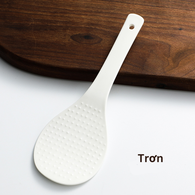 Muôi xới cơm/Thìa xới cơm bằng sứ chống dính Dư Dư