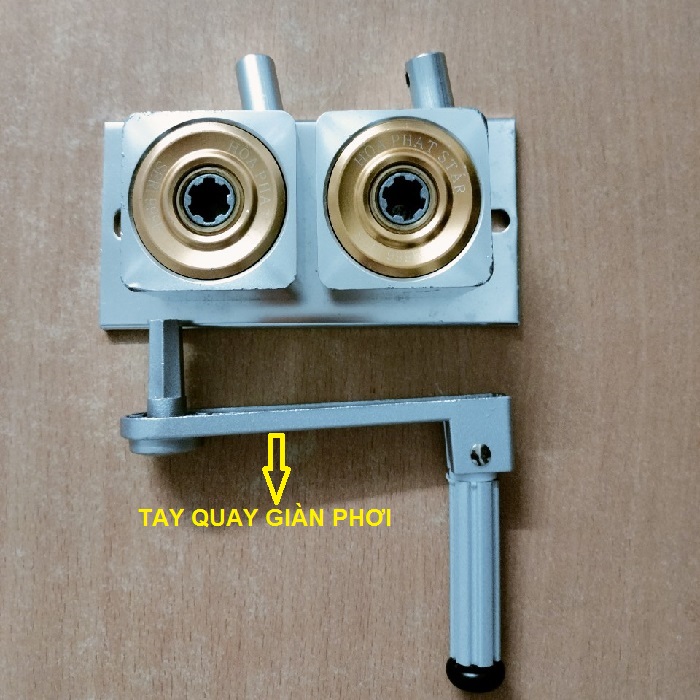 Tay quay giàn phơi (999A - 999B - sankaku)