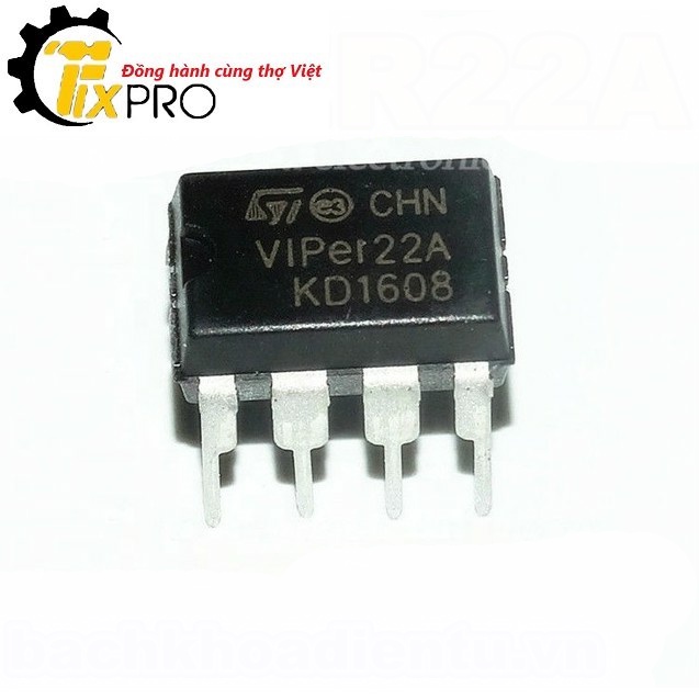 IC nguồn Viper 22A DIP-8 chính hãng