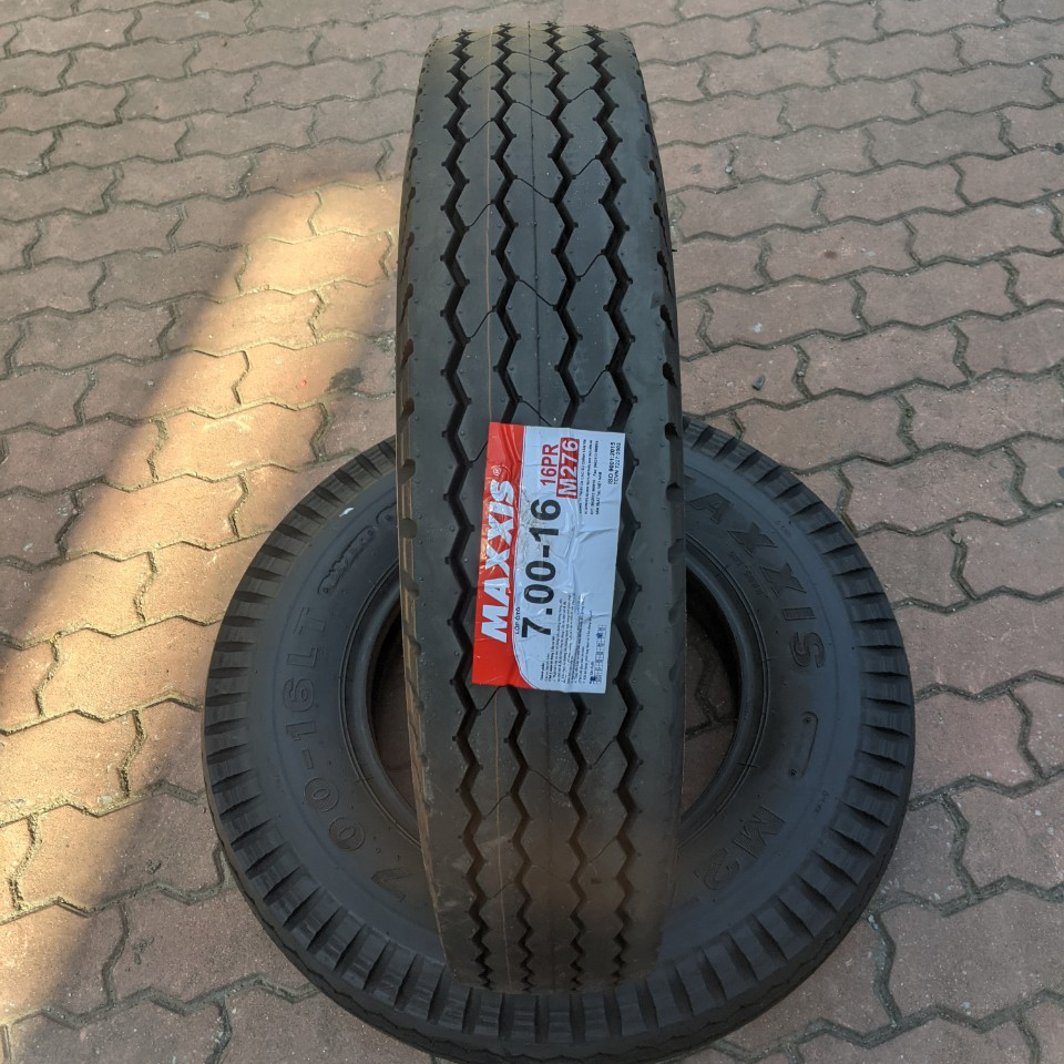 Lốp Maxxis 700-16 M276 16PR gai XUÔI