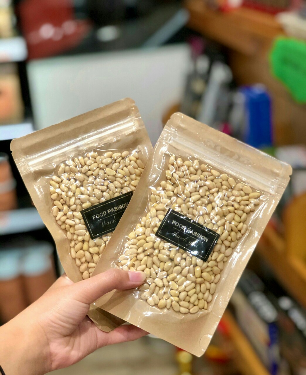 Hạt Thông Nhân Sống, Nhập Khẩu Mỹ - Giàu Omega 3, Vitamin E, Làm Pesto, Salad, Sữa Hạt, Ăn Kiêng, Keto - Pine Nuts THE NUTS VALLEY
