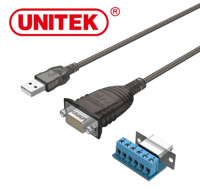 Cáp chuyển đổi USB to Serial RS422/RS485 Cable Unitek Y-1081 Y-1082