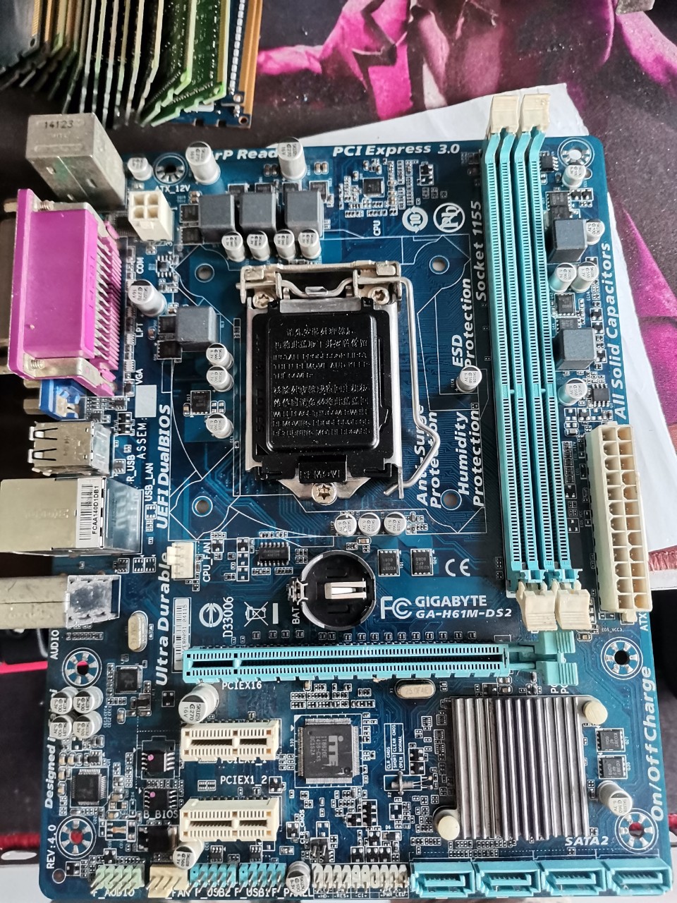 MAIN GIGABYTE H61M-DS2 REV 3.0 - 4.0 - 5.0