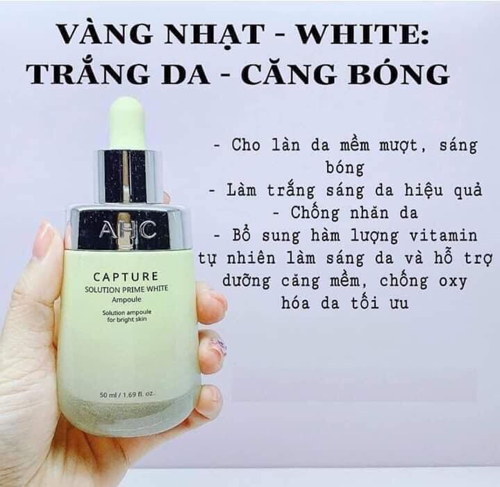 [HCM]Tinh chất AHC Capture Solution Prime Ampoule – Màu Vàng (Trắng Da Căng Bóng)
