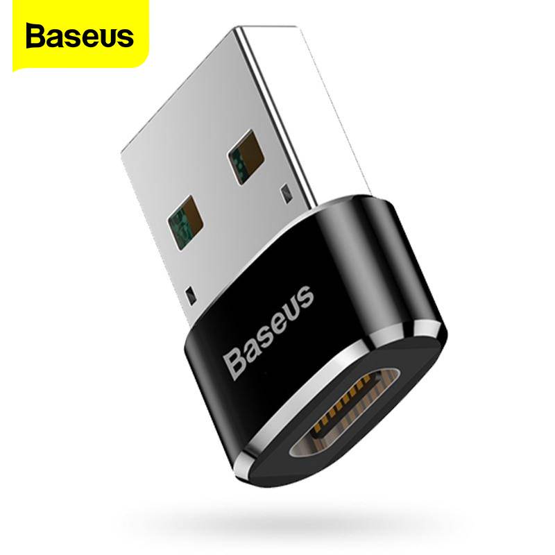 Baseus bộ chuyển đổi usb sang usb loại c otg bộ chuyển đổi usb-c bộ chuyển đổi loại-c cho samsung s20 xiaomi mi đầu nối usb otg hshop hshop365