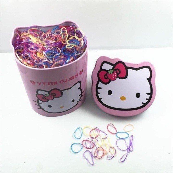 Hộp chun buộc tóc kitty 40 dây