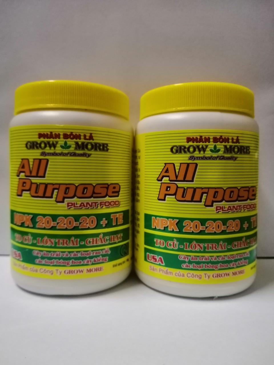 Phân Bón Lá Growmore 20-20-20+TE ( Grow More 100g )