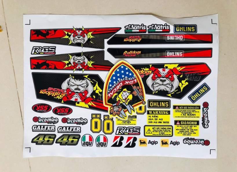 Tem rời Dream bulldog chế