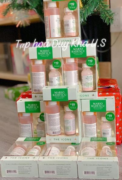 Set Xịt Chấm mụn thần thánh Mario Badescu