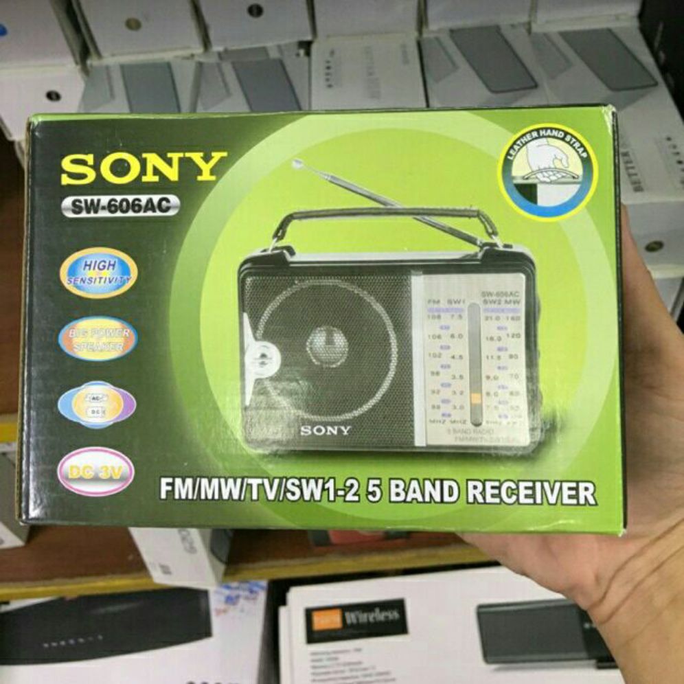 Đài radio FM Sony  SW606AC