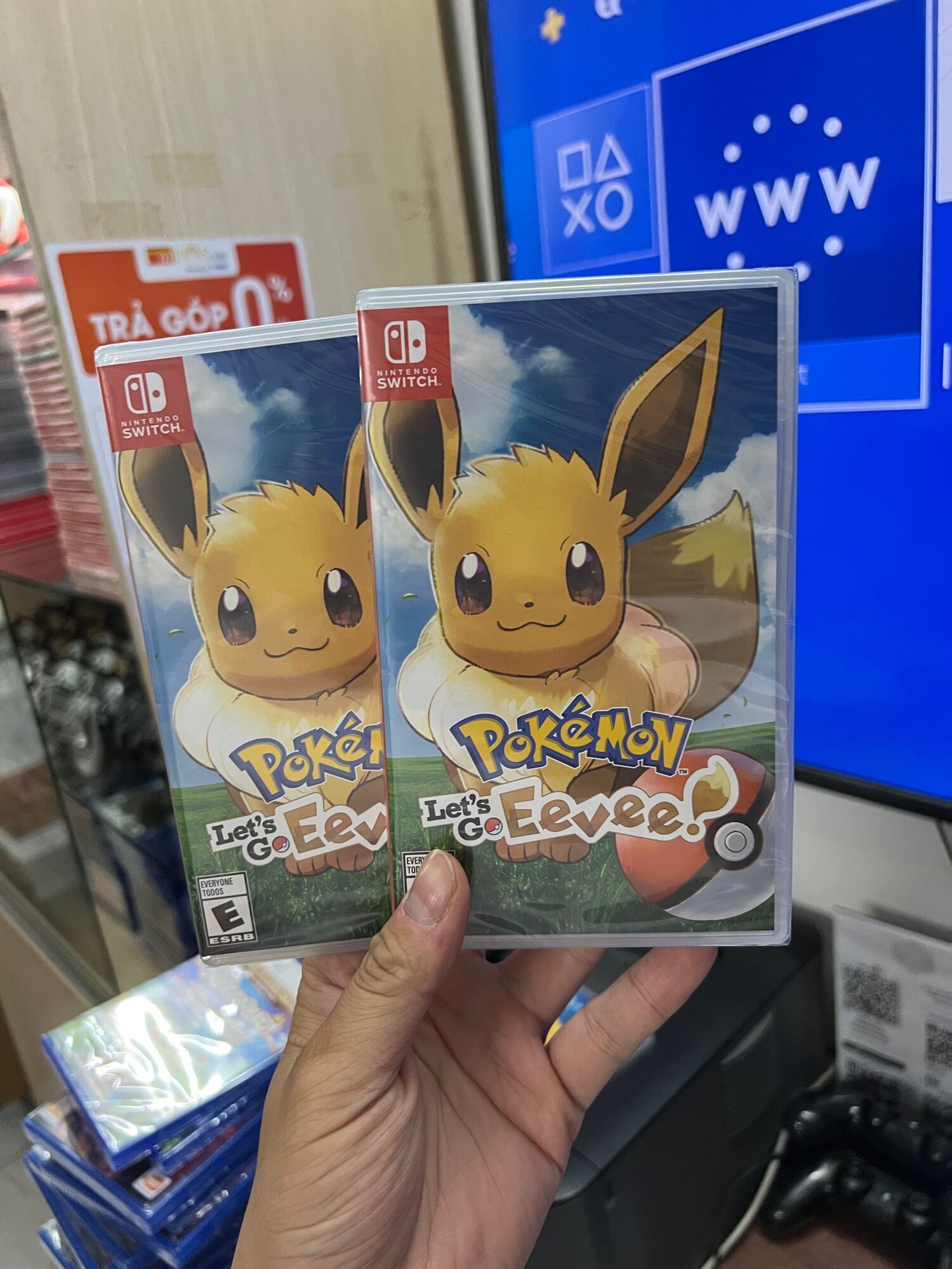 Băng chơi game Nintendo Switch : Pokemon Let's Go, Pikachu / Let’s Go Eevee