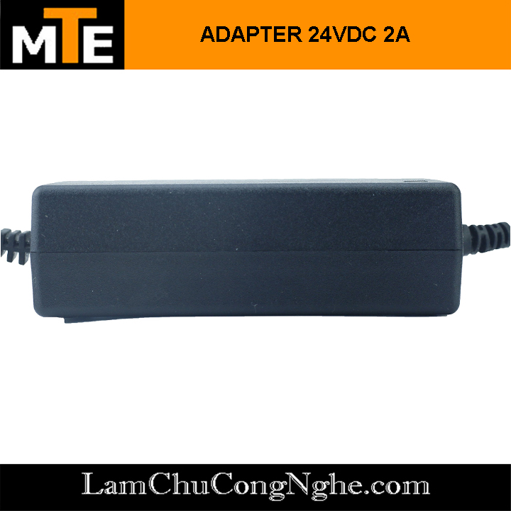 Nguồn adapter 24V 2A jack DC 5.5 x 2.1 mm