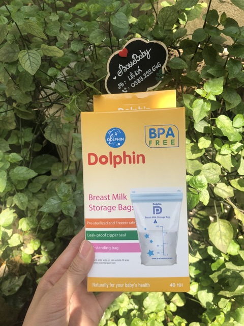 Túi Trữ Sữa 100Ml Dolphin