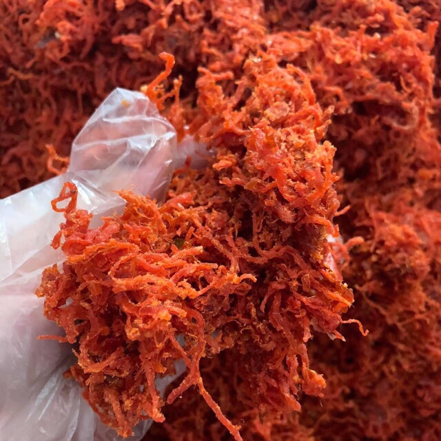 khô bò sợi chuyên dùng cho bánh tráng trộn 300 gr- (MS-26)