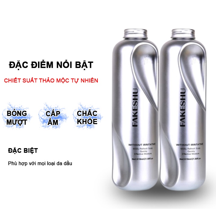 Hấp tóc phủ lụa tơ tằm Fakeshu Nhật Bản