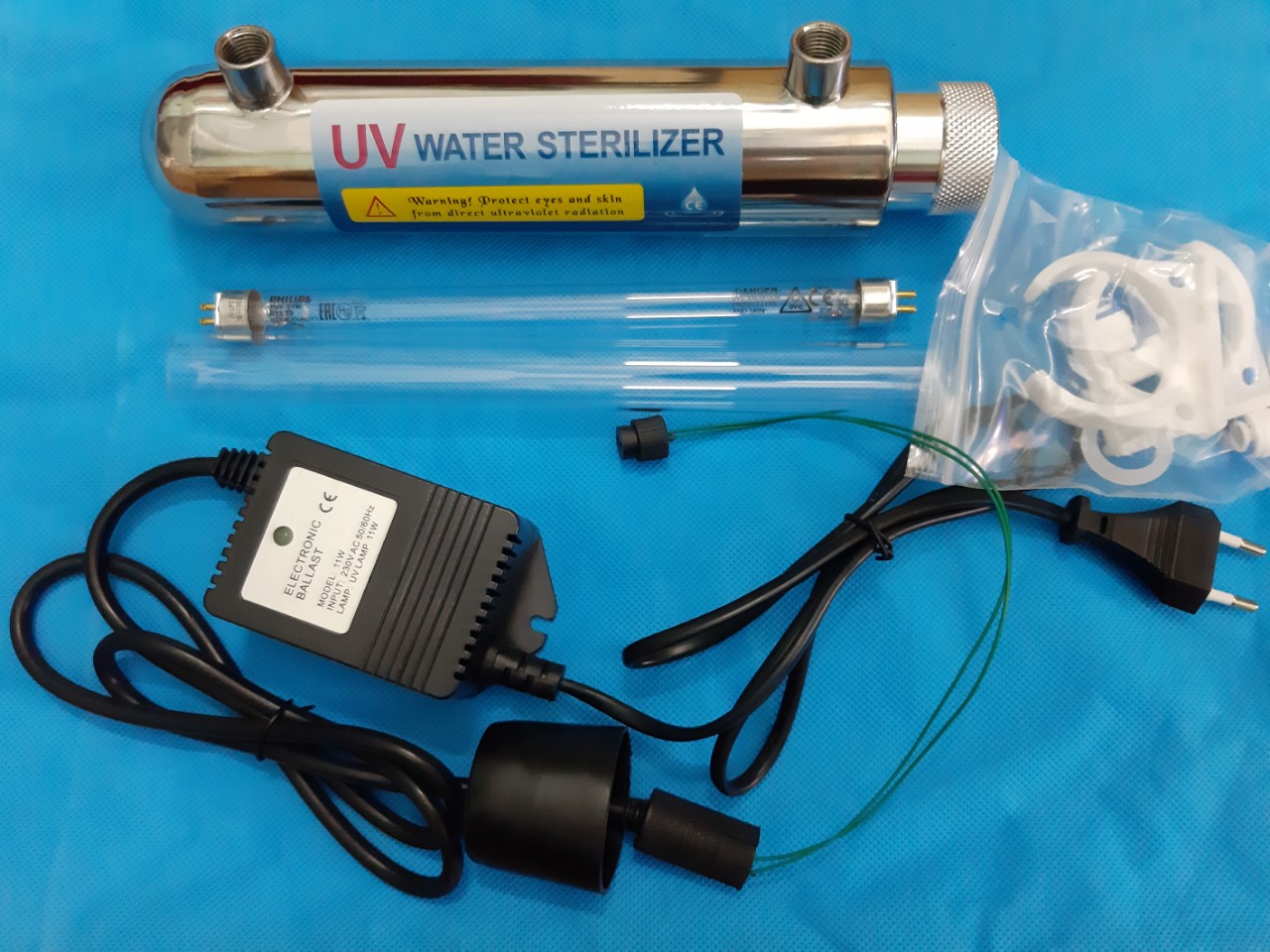 Đèn Uv 11w philips Dùng cho máy lọc nước