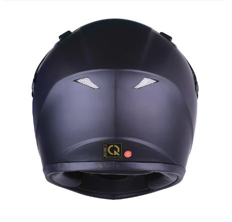 Nón bảo hiểm AGU đen trơn [BẢO HÀNH 12 THÁNG]